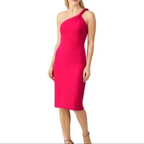 Cushnie One Shoulder Dress sz 2 - Picture 1 of 10